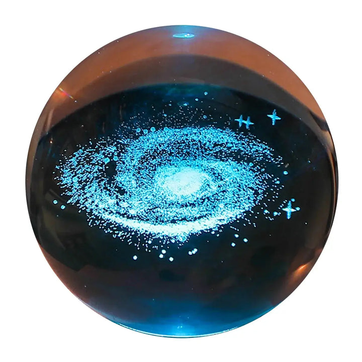 Cozy galaxy night light ideal for bedrooms, offering a peaceful glow for sleep.