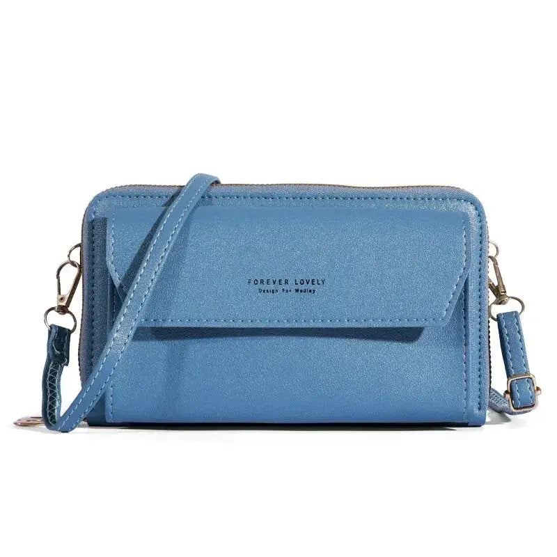 A travel-themed shot with the crossbody bag, perfect for adventures.