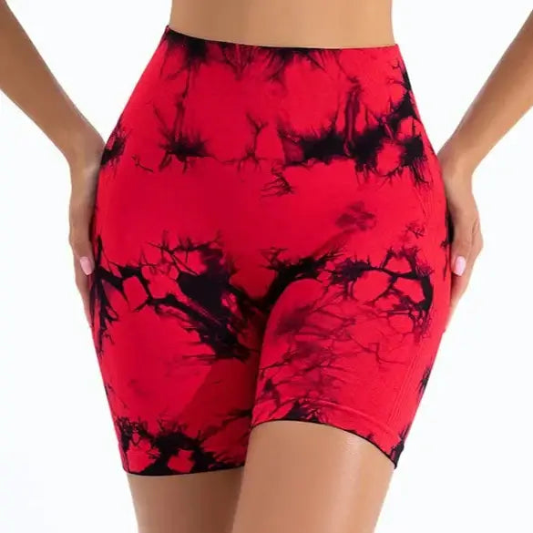 Breathable fabric of High Waist Shorts designed for comfort and ventilation during workouts.
